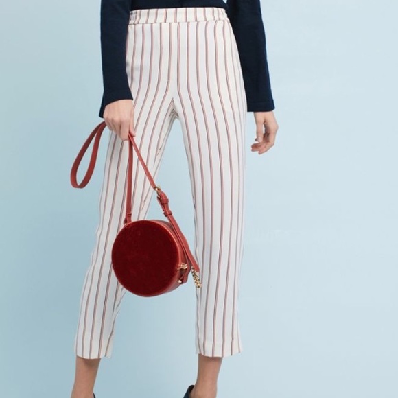 Anthropologie Pants - 🎉HP🎉 NWT Anthro Striped Essential Trouser